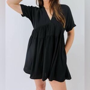 Mustard & Seed black dress